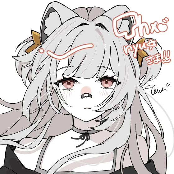 Nyufie artwork by Touvasketch